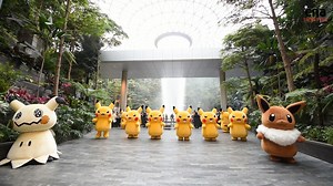 83K views · 14 reactions | Watch: A Pokemon parade with 8 Pikachu, an Eevee and a Mimikyu will delight visitors to Jewel Changi Airport every weekend this July. Find out where you can spot them here: https://cna.asia/2XN2SXa | CNA Lifestyle | Facebook