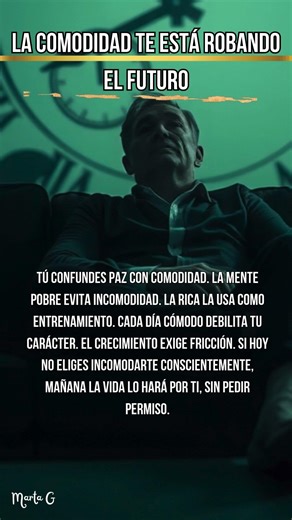 La Comodidad Te Está Robando Futuro#Mentalidadelitemillonarios#shorts