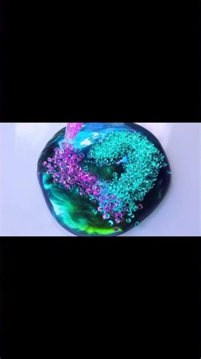 The Ultimate Satisfying Mix: Iridescence Meets Electric Slime!