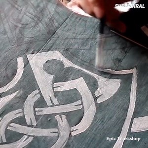 297K views · 386 reactions | Making a really EPIC viking shield Via:...