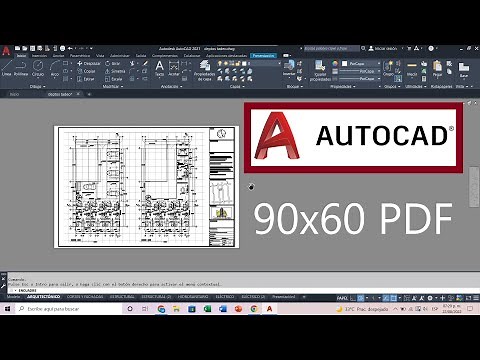 Cómo configurar un plano 90x60 para imprimir | AutoCAD