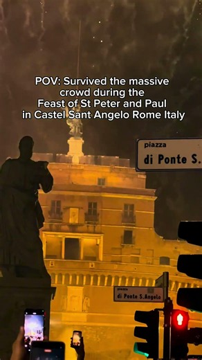 Survived the massive crowd in Rome