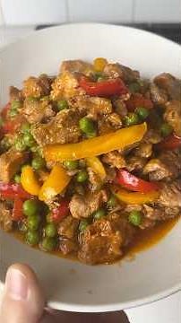 Pork Guisantes | Filipino Pork and Peas Stew
