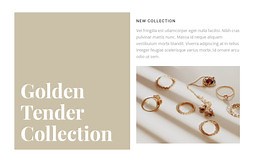 A collection of exquisite jewelry - CSS Template by Nicepage