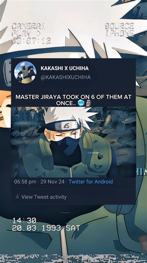 MASTER JIRAYA TOOK ON 6 OF THEM AT ONCE.. 🥶💀 #naruto #anime #narutoshippuden #shorts