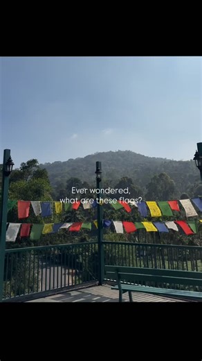 @sin.aaahh on Instagram: "They’re not decorations these are tibetan prayer flags. Each colour represent an element : blue : sky green : water whute : air red : fire yellow : earth flags are hung in high places(mountain passes, temples) so the wind carries blessings, promoting peace, compassion, strength, and wisdom by carrying prayers on the wind they are blessings. . . . . . . . . . #fypppppppppppppppppppppppppppppppppppppppppppppppppppppppppppppppppppppp #exploremore #explore #trendingréels #f