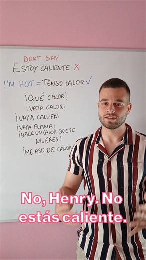 Stop Saying "Estoy Caliente"! How to Express Heat in Spanish the Right Way
