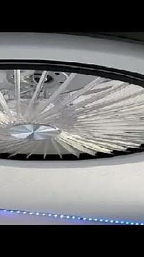 POWROL Modern Ceiling Fan with Lights, Bladeless Remote Control Ceiling Fans Review