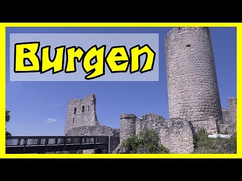 Der Aufbau einer mittelalterlichen Burg