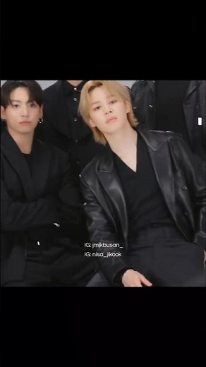 jungkook was right they look so good together 😍 #jikook #kookmin #jungkook #jimin #jiminxjungkook