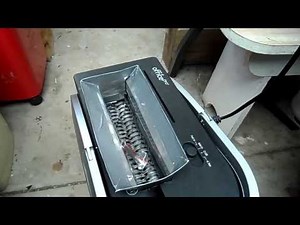 Aldi paper shredder mod