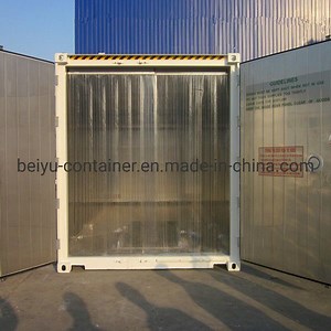 [Hot Item] Cold Storage Shipping Reefer Container with Curtain and Ramp
