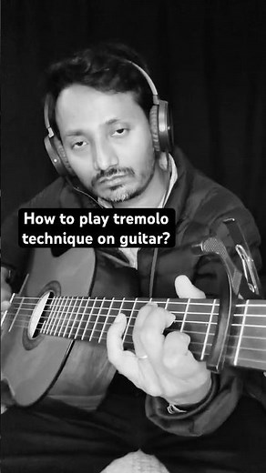 Tremolo guitar Technique for #beginners