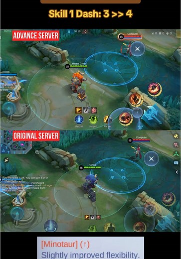 Minotaur Skill 1 Update in Mobile Legends Bang Bang