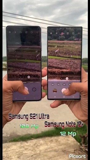 Samsung S21 ultra vs Note 10+ test foto🔥#samsung #shorts