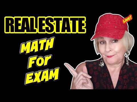 2026 | Real Estate Exam Math | Leases, Contracts for Sale, Appraisal & Value, Finance