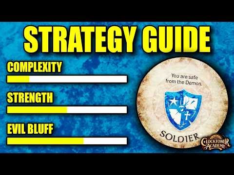 How to Play the SOLDIER (Trouble Brewing) | Blood on the Clocktower