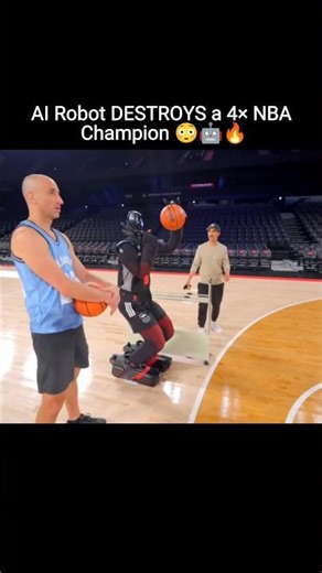 AI Robot DESTROYS a 4× NBA Champion 😳🤖🔥