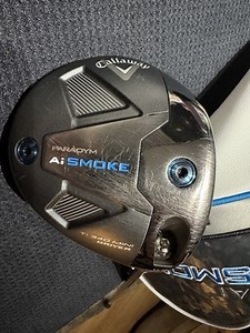Callaway Paradym AI Smoke Mini Driver 11.5* Denali Black Stiff Flex 6.0 | eBay