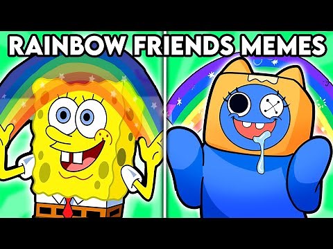 FUNNIEST RAINBOW FRIENDS MEMES EVER! (ft. FOXY, BOXY & MORE)