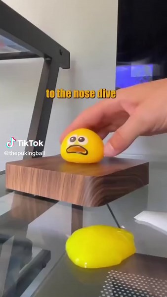 Scarf the barf! #toys #stressball #fypシ #pukingball