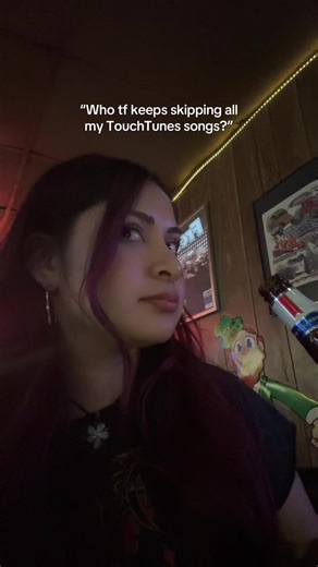 I’ll pay extra to skip your songs just to play my sad songs 😂😂😂 #fyp #divebar #touchtunestakeover #ami #lasvegas