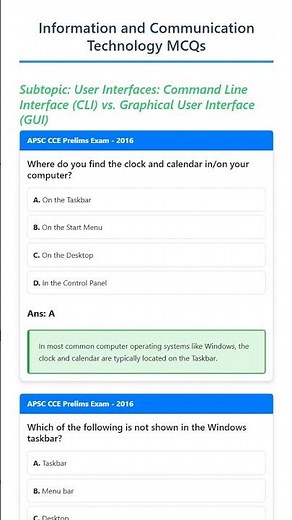 User Interfaces: Command Line Interface CLI vs. Graphical User Interface GUI