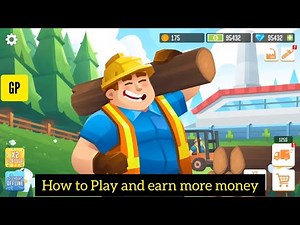 Lumber Inc Gameplay | Lumber Inc Game walkthrough | Building Workshop and Factory Lumber Inc