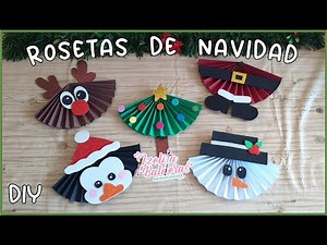 Christmas rosettes - Christmas decorations