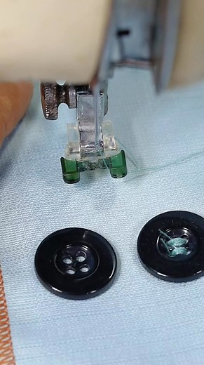 1.9K views · 13 reactions | How to Sew a Button Using a Sewing...