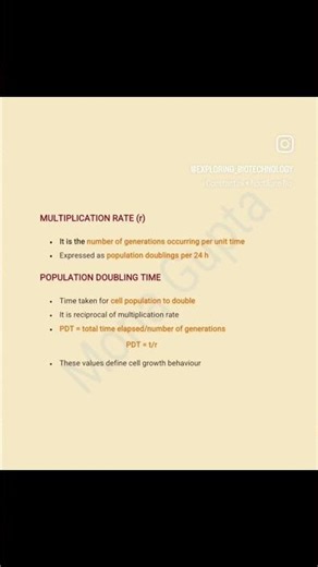 Quantitative measures of Cell Proliferation