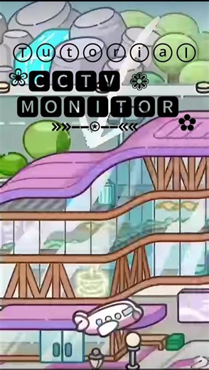 CCTV monitor tutorial in avatar world#avatarworld #shortvideo