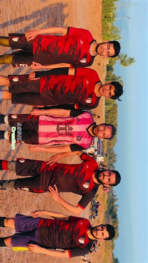 5 Brothers Unite in Football Team Spirit ❤️⚽