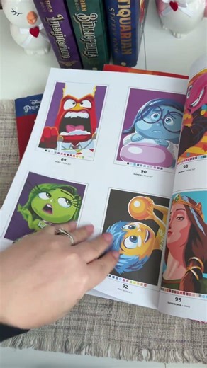 Pixar lovers there is a Disney color by Number book just for you