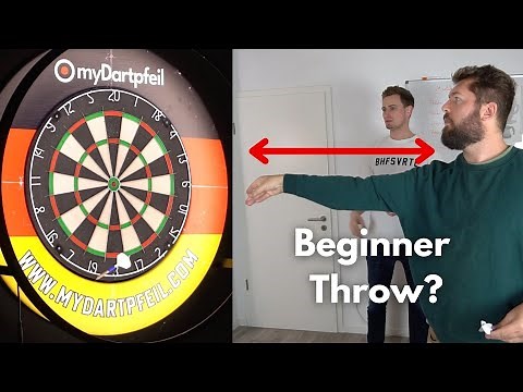 How do I throw darts as a beginner? | Tips and tricks | myDartpfeilTV