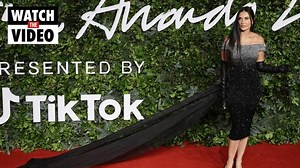 Demi Moore hits red carpet at 2021 Fashion Awards in London