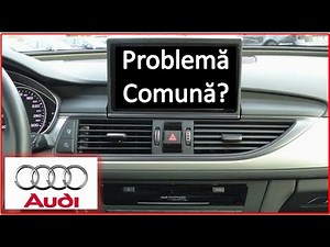 Non-functional display Audi A6 C7 - diagnosis and repair