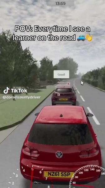 POV: Encountering Learner Drivers on the Road