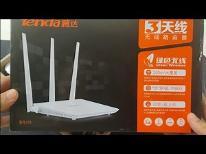 Tenda F3 disassembly
