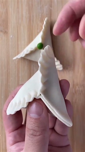 Dumpling Folding Styles 🥟 | Easy Momo Designs #shorts ‪@1ice_Cake‬