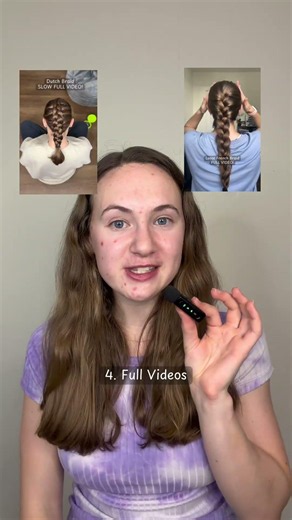 How I’m gonna teach you to braid!✨ 1