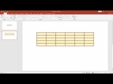How to set default table style in PowerPoint