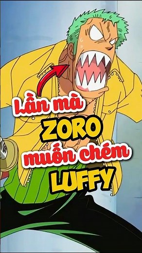 Lần mà Zoro muốn cho Luffy đi bán muối #onepiece #anime #luffy #zoro
