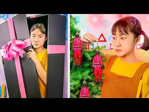 実生活でイカゲーム！/イカゲームで遊んでみた