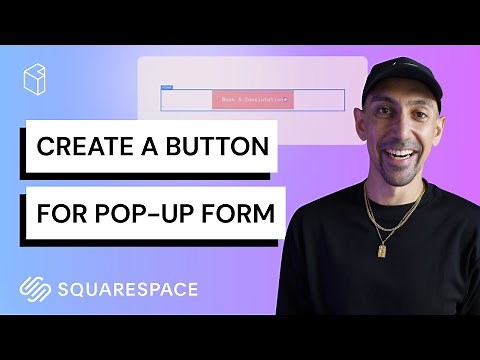 Squarespace How to Create A Button with A Form