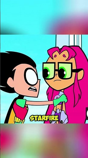Starfire's KNOWLEDGE is insane! #reels #teentitansgo #funny #dc #cartoon #shorts