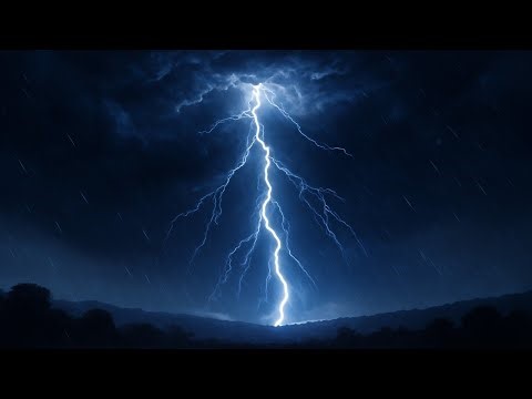 Thunderstorm & Lightning Sounds – Nature’s Fury in Action!