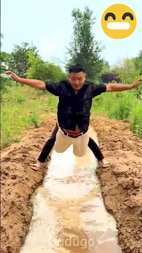 Mud Jump Challenge Gone Hilariously Wrong! 😂💦 #ytshorts #shorts #ytstudio #usashorts