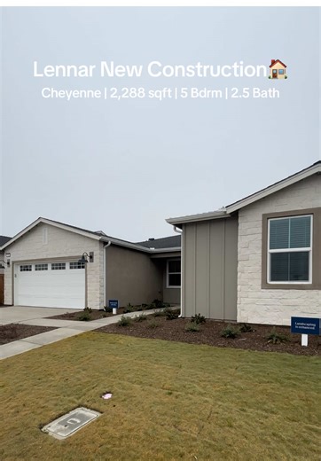 New Construction 🏠 This amazing floor plan ✨2,288sqft ✨5 Bedroom ✨2.5 Bath Seamlessly modern layout, Lennar has definitely stepped up their game with their new builds 🙌🏻 & not to mention amazing incentives that help buyers with their out of pocket costs🙌🏻 Interested in touring this beautiful home? 📲Crystal Sanchez | 661.444.5451 | CaDre#02162380 Century 21 Jordan Link & Co | CaDre#02032638
