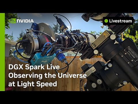 DGX Spark: Observing the Universe at Light Speed